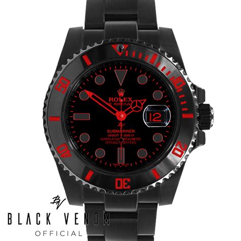 rolex submariner black venom